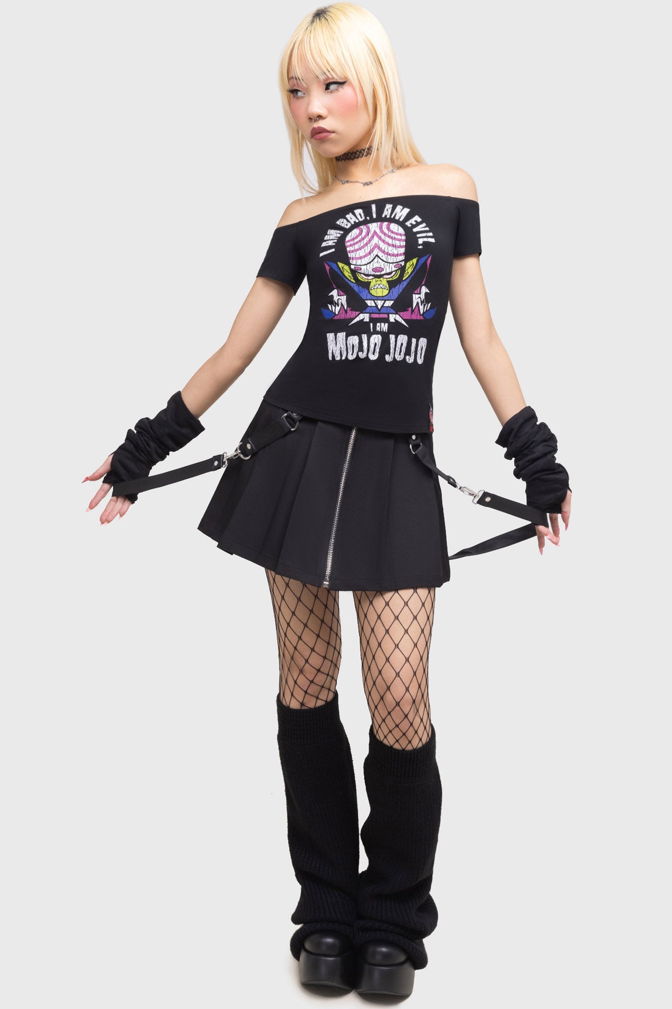 Bad And Evil Mojo Jojo Bardot Top