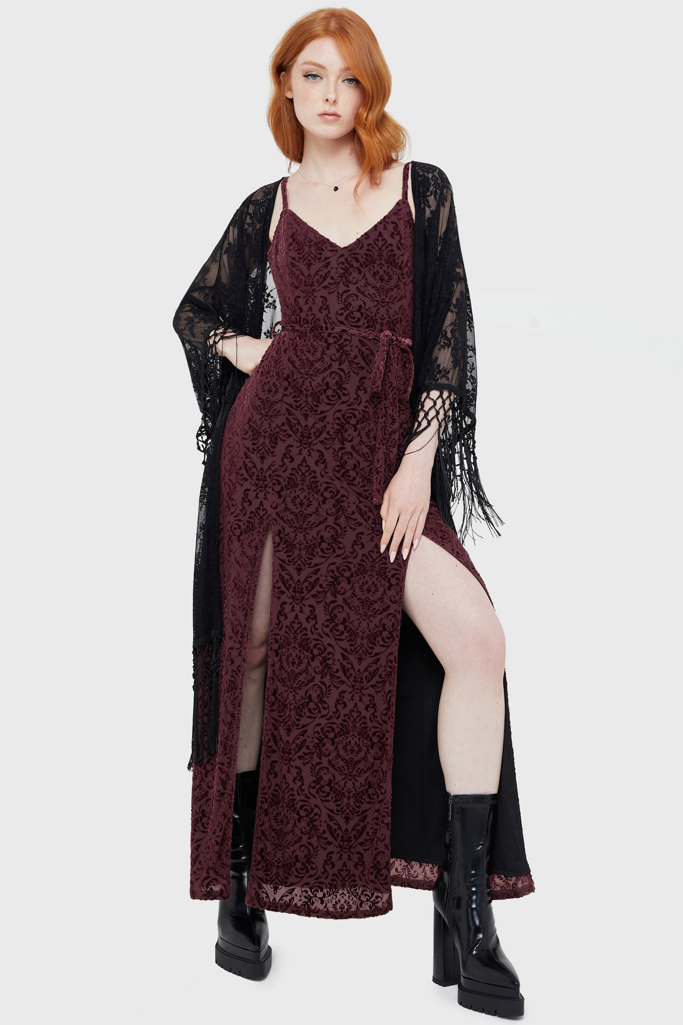 Blood Oak Maxi Dress
