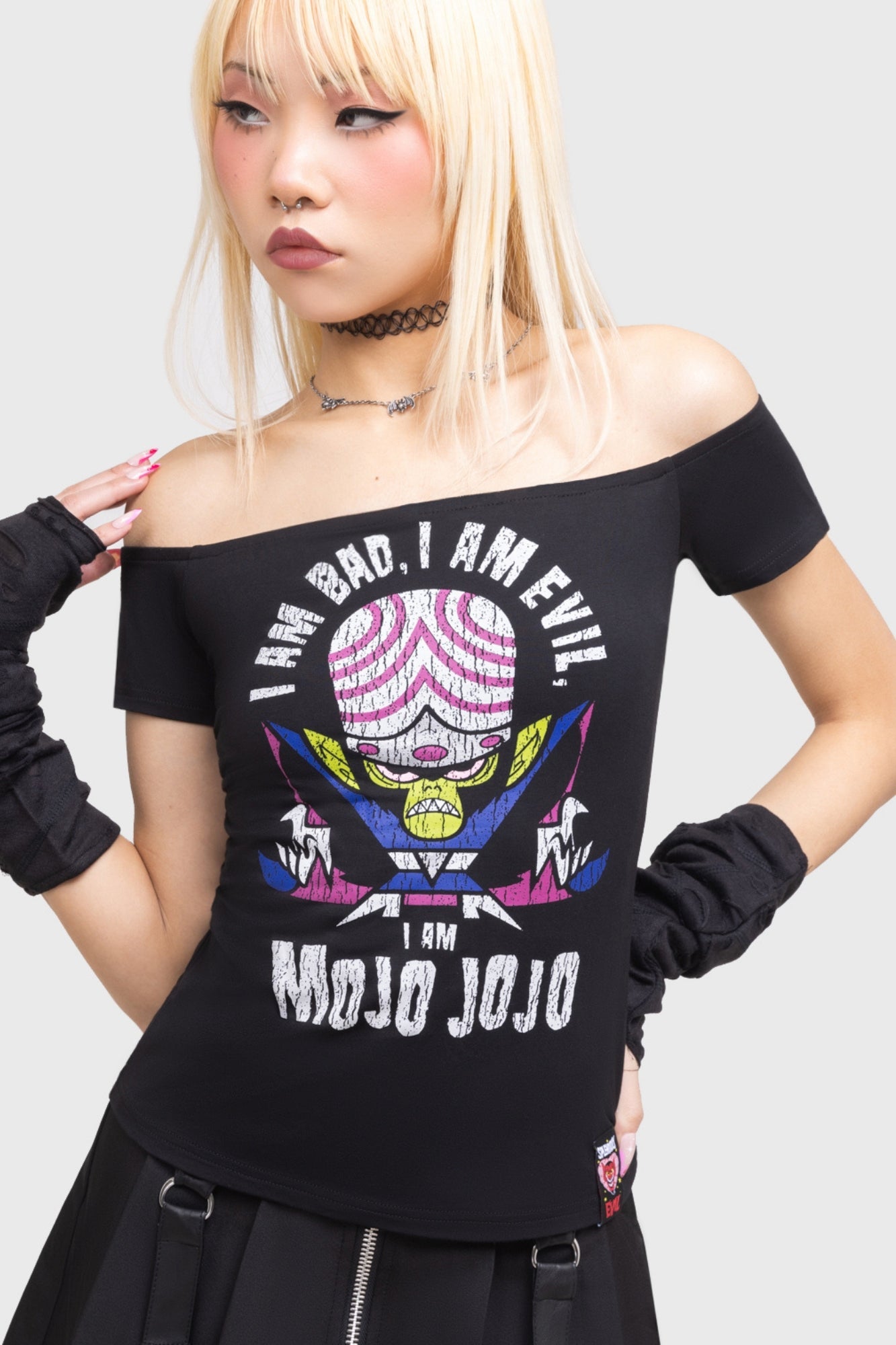 Bad And Evil Mojo Jojo Bardot Top