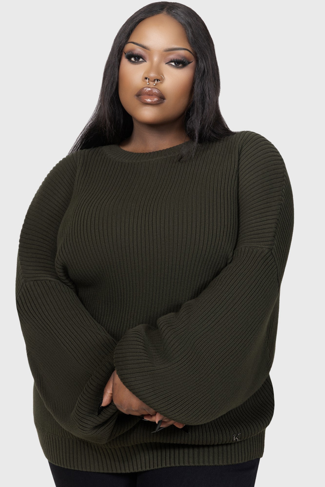 Belinda Sweater [KHAKI]