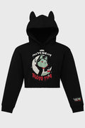Blood Type Crop Hoodie