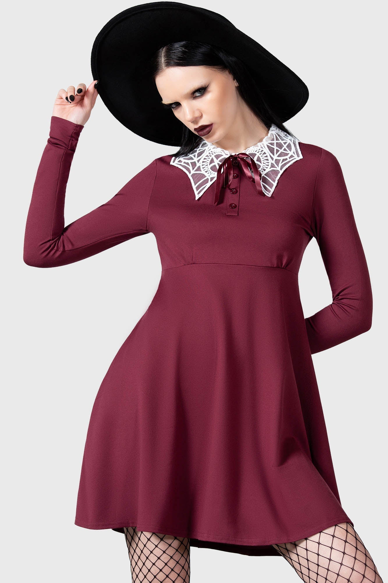 Charmed School Dress [CRIMSON]