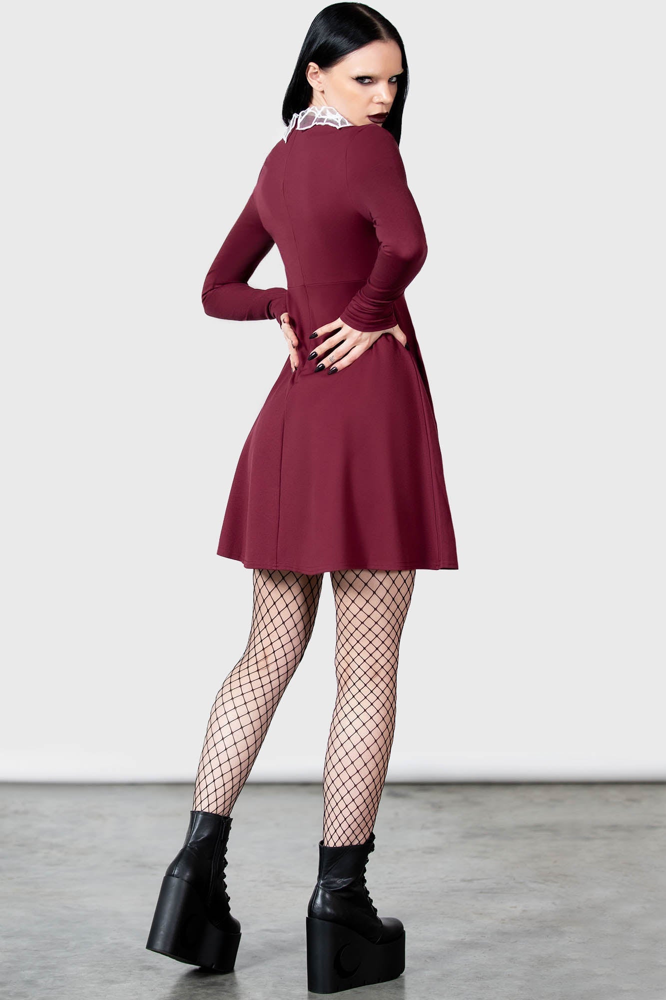 Charmed School Dress [CRIMSON]