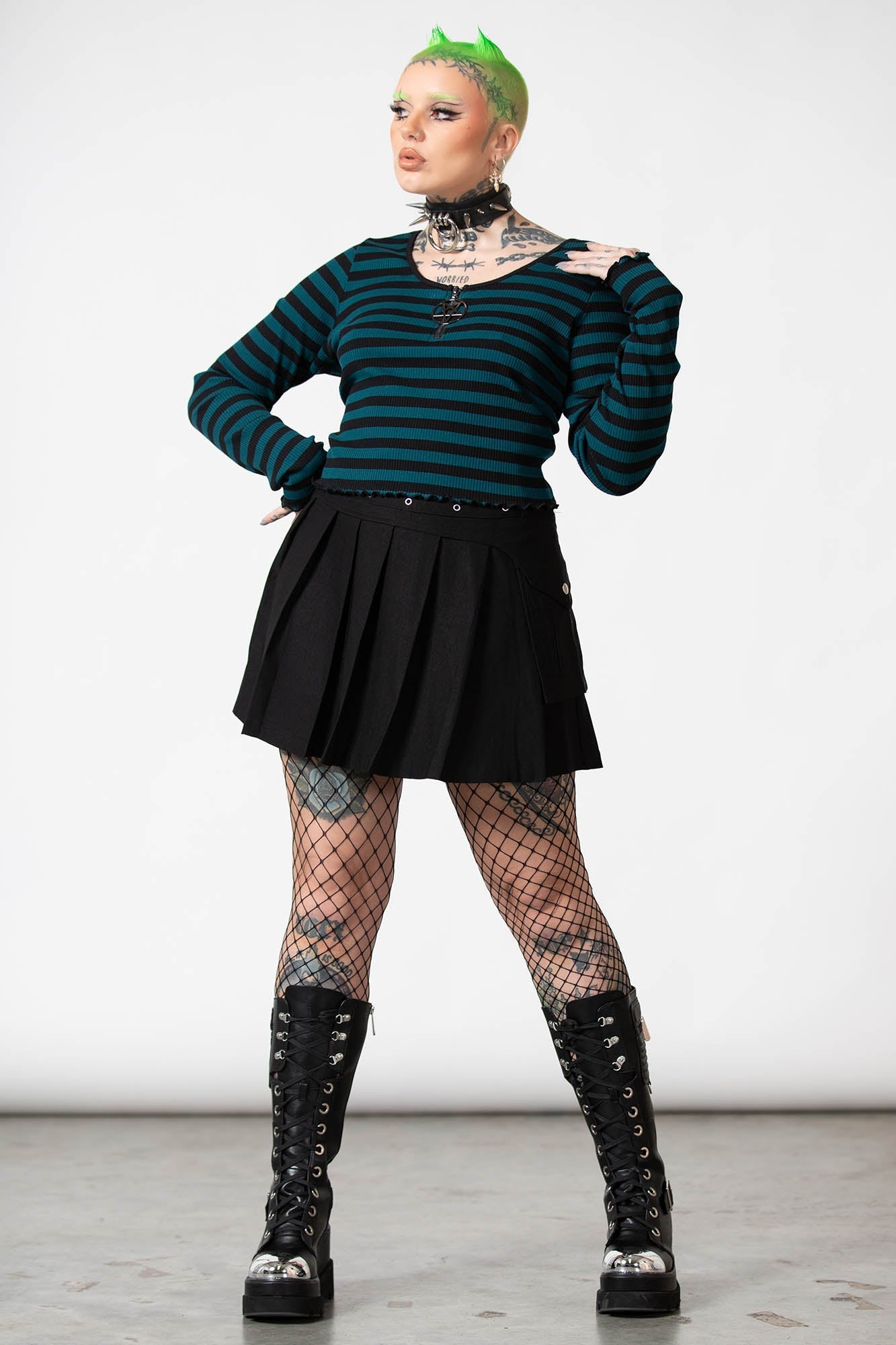 Chimera Long Sleeve Top [GREEN]