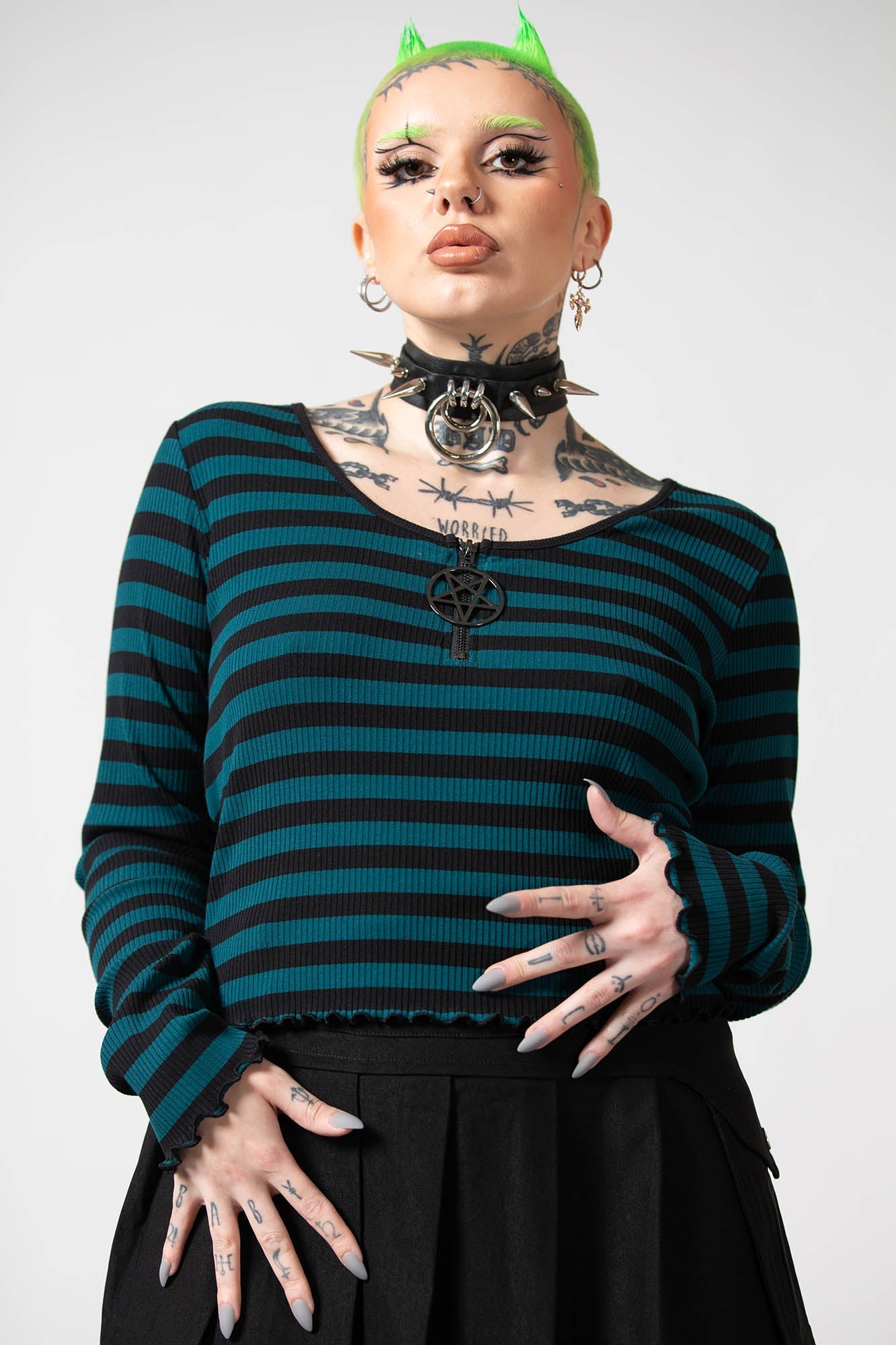 Chimera Long Sleeve Top [GREEN]