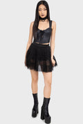 Dance All Night Mini Skirt