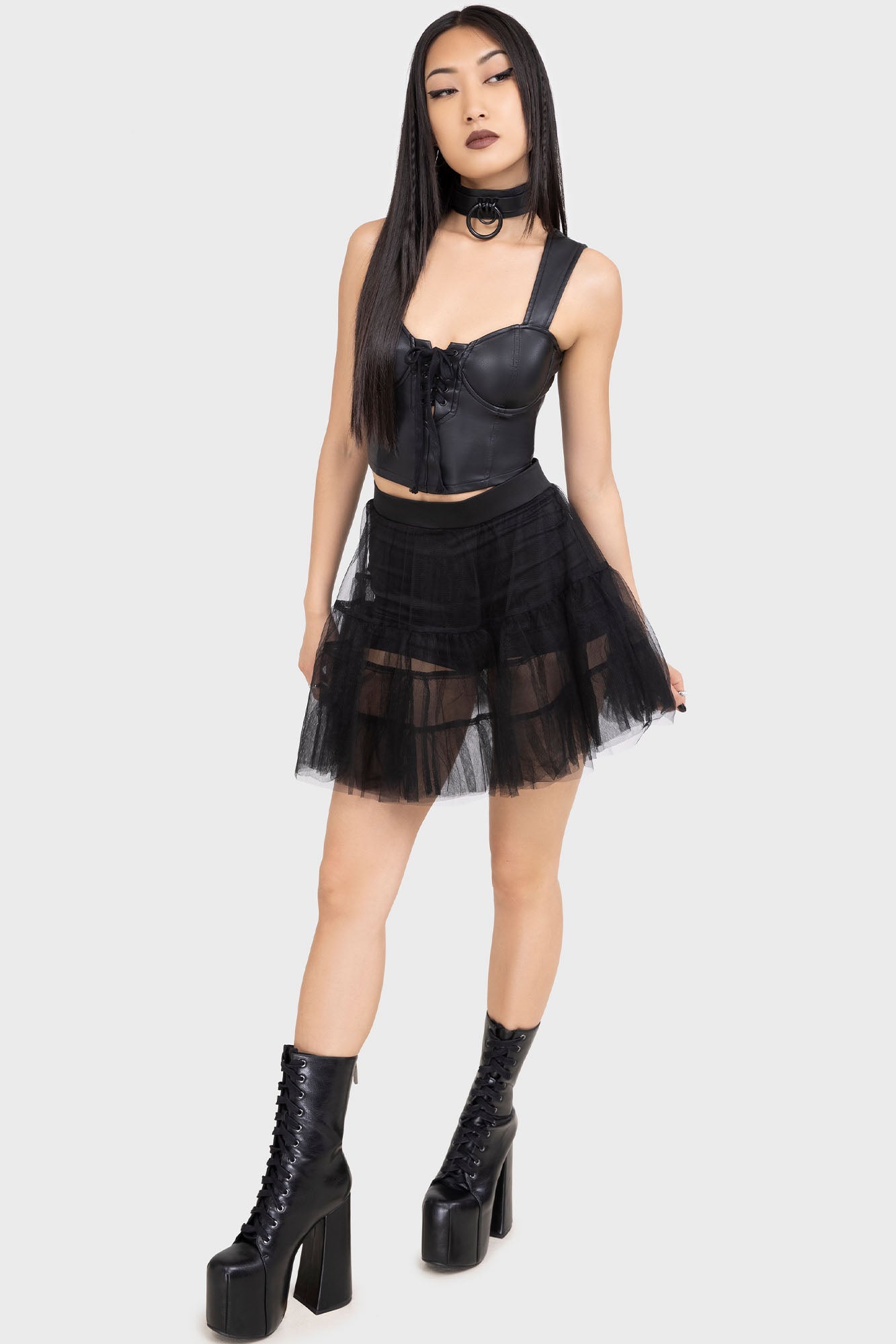 Dance All Night Mini Skirt