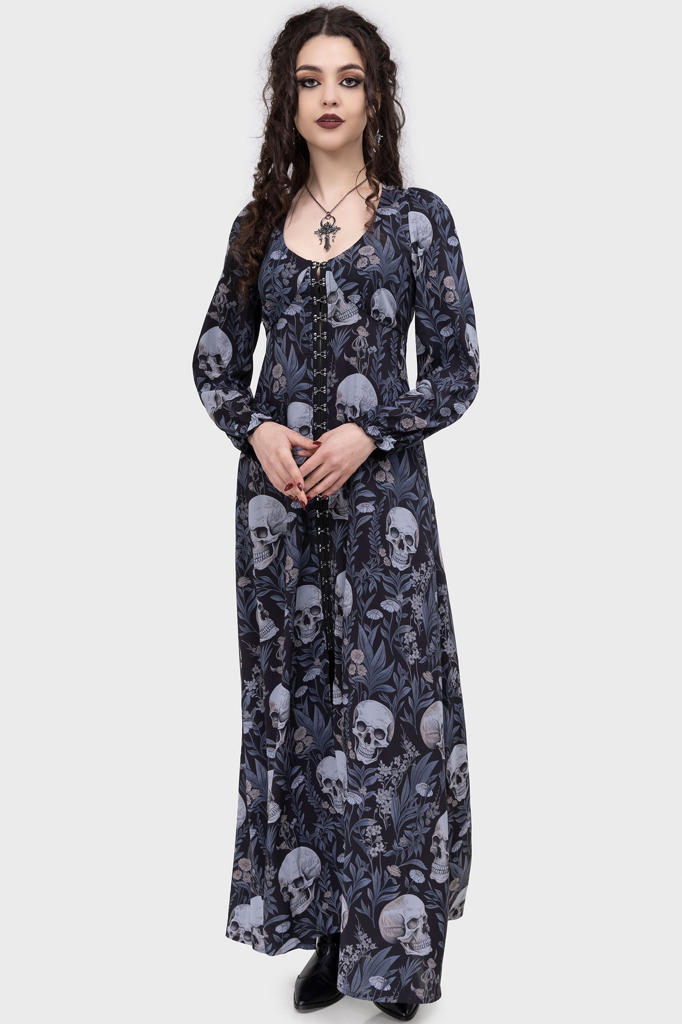 Death's Head Maxi Dress