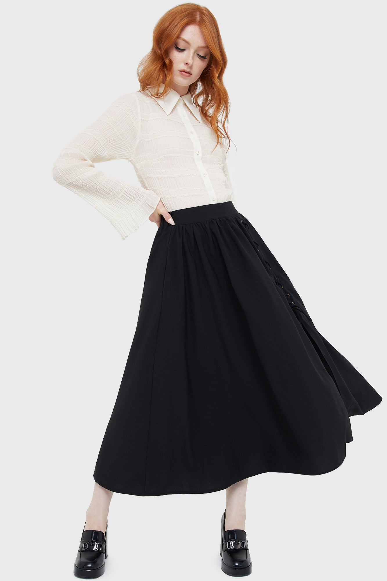 Haven Hollow Skirt [BLACK]