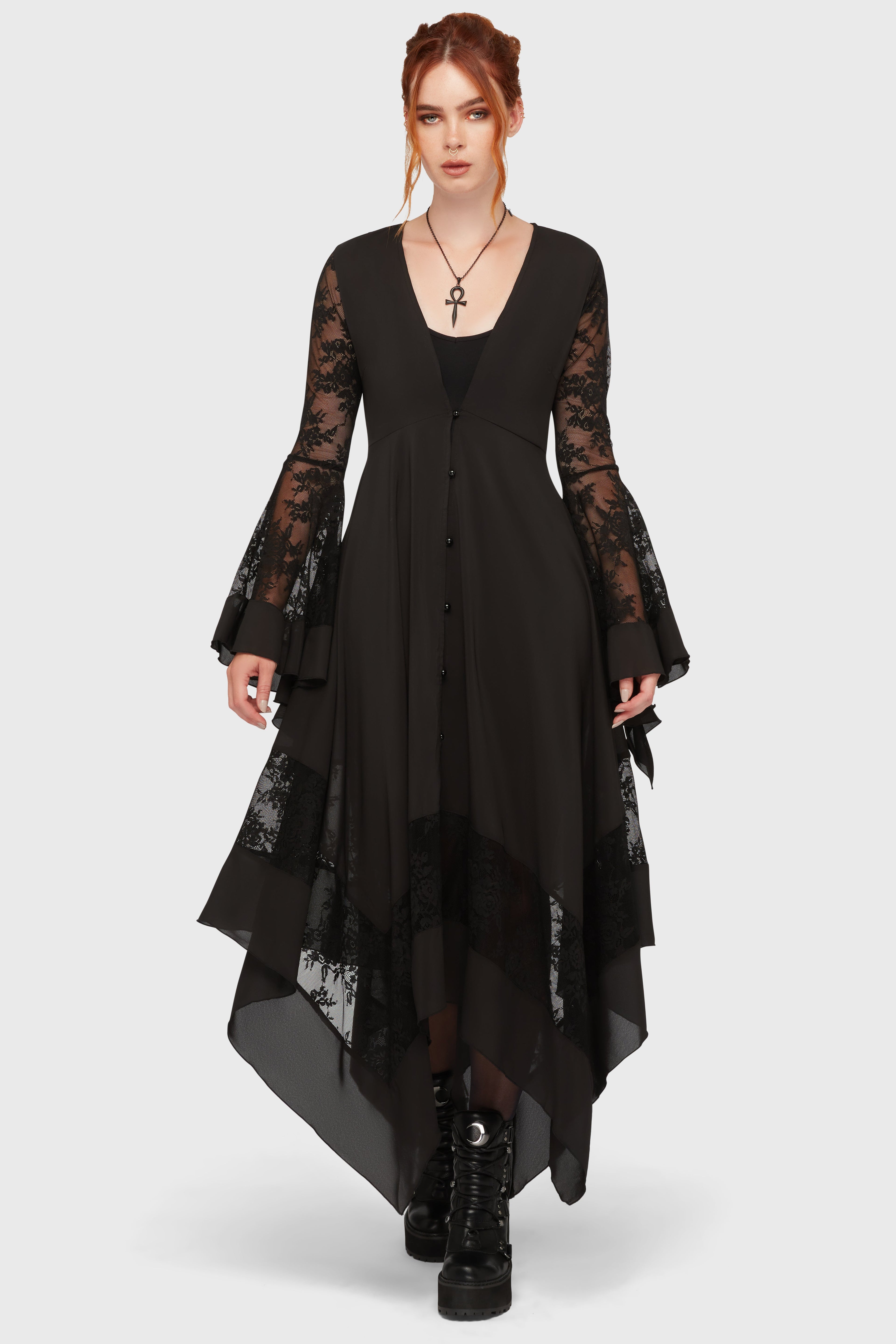 Misty Night Maxi Dress