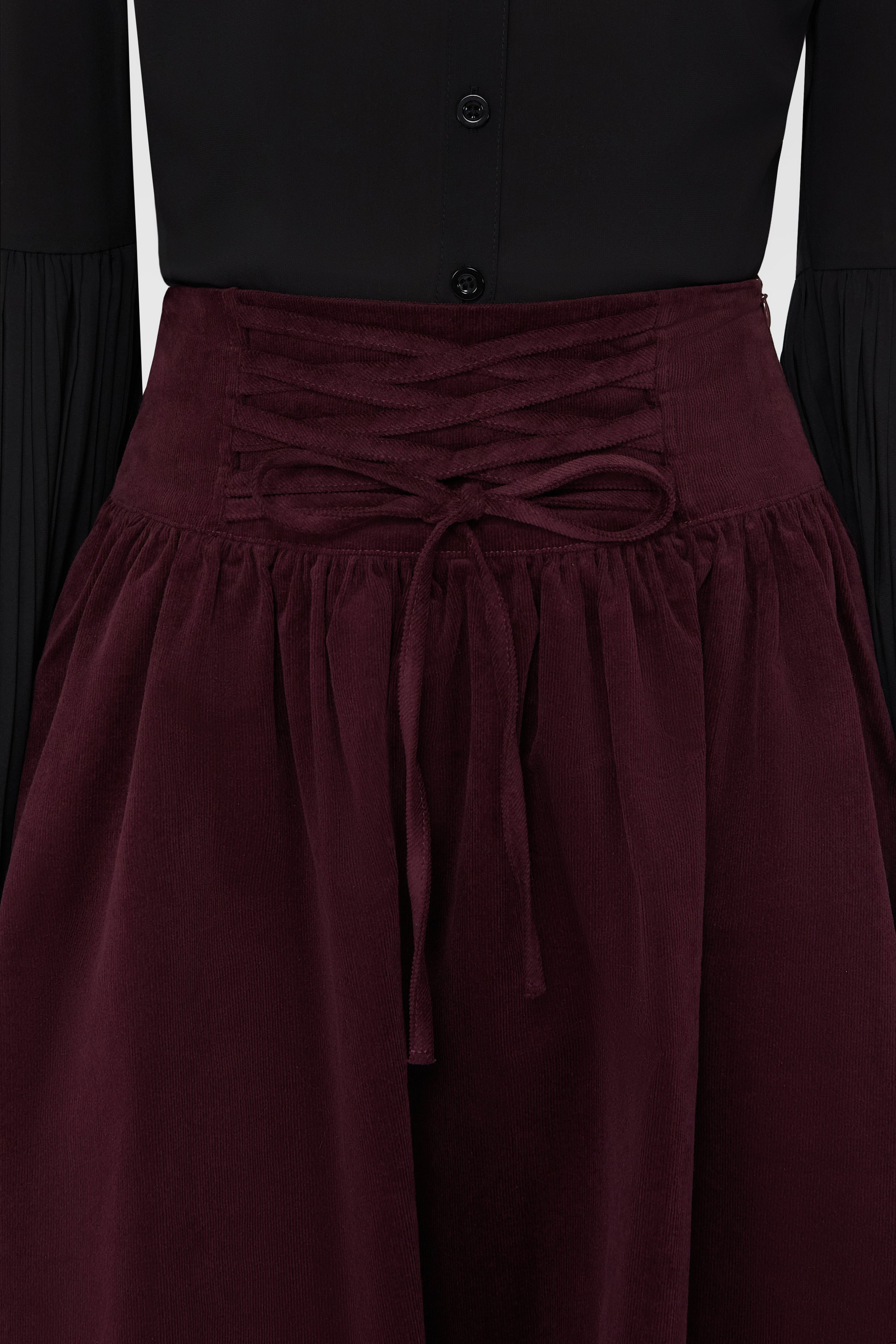 Violet's Ballad Midi Skirt [Mauve]